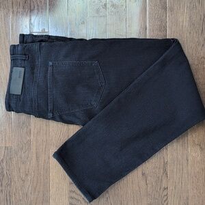 Boss Men's Dark Blue/Black Strechy Straight Jeans Size 35/34